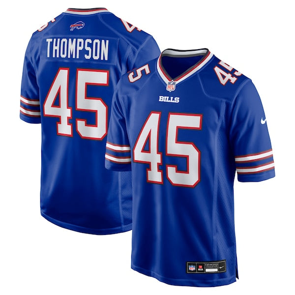 Shaq Thompson Buffalo Bills Nike Team Game Jersey -  Royal