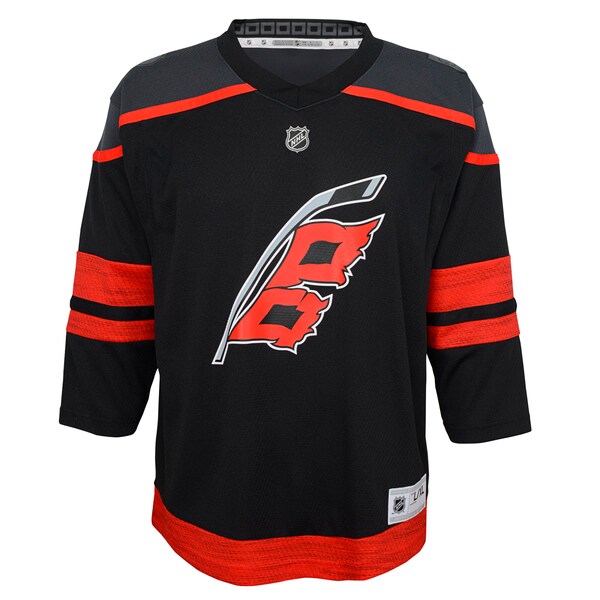 Carolina Hurricanes Youth Home Replica Jersey - Black