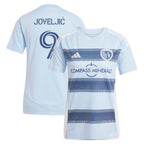 Dejan Joveljic Sporting Kansas City adidas Women's 2025 One KC Replica Player Jersey - Light Blue