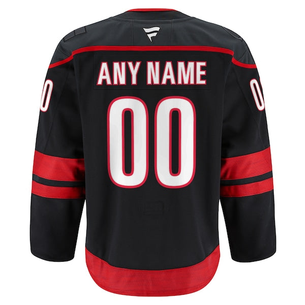 Carolina Hurricanes  Home Authentic Pro Custom Jersey - Black/White