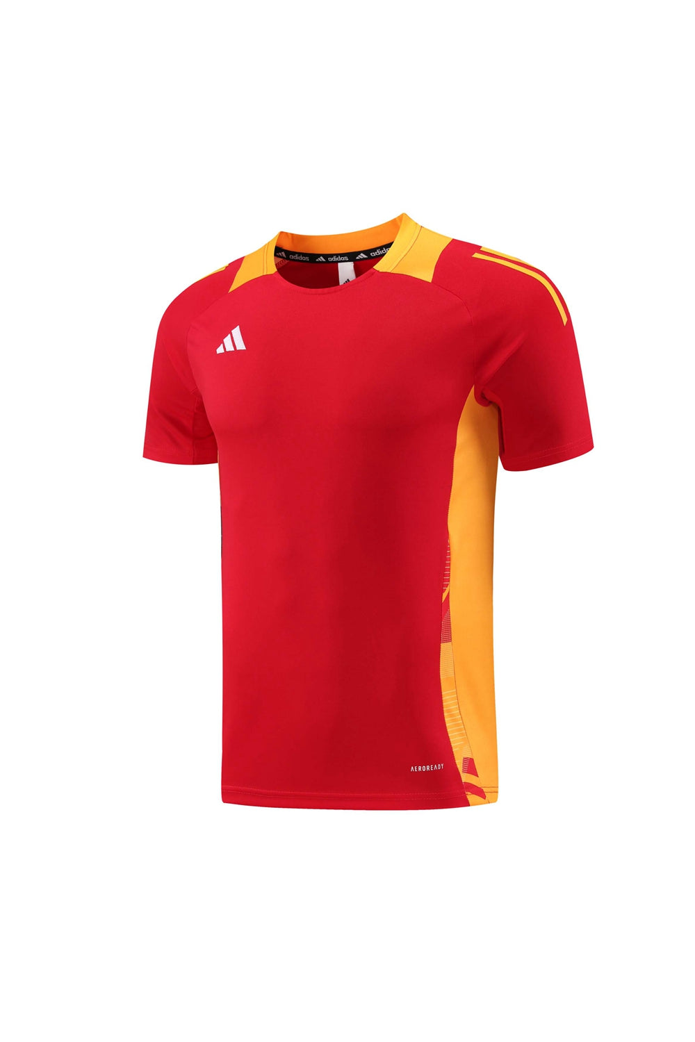 Adidas Short Sleeve Training Jersey Set - AD08- Red/Yellow
