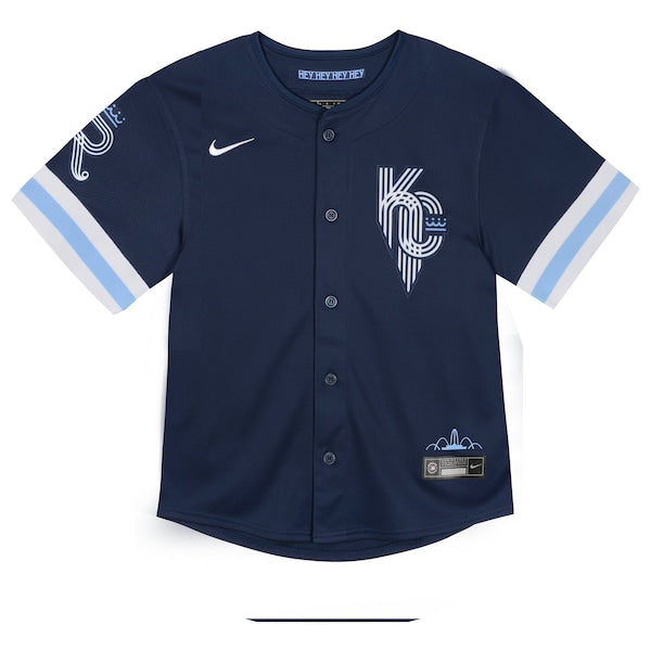 Kansas City Royals Nike Toddler City Connect Limited Jersey - Navy