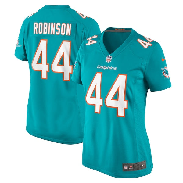 Chop Robinson Miami Dolphins Nike Women's  Game Jersey -  Aqua
