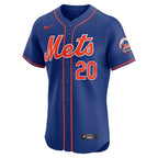 Pete Alonso New York Mets Nike 2nd Alternate Elite Player Jersey - Royal/White