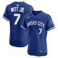 Bobby Witt Jr. Kansas City Royals Nike Alternate 2 Elite Player Jersey - Royal/White