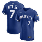 Bobby Witt Jr. Kansas City Royals Nike Alternate 2 Elite Player Jersey - Royal/White
