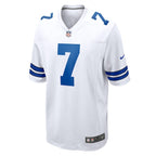Trevon Diggs Dallas Cowboys Nike Game Jersey - White/Navy