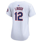 Francisco Lindor New York Mets Nike Women's Home Limited Player Jersey - White