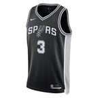 Keldon Johnson San Antonio Spurs Nike Unisex Swingman Jersey - Icon Edition - Black/White