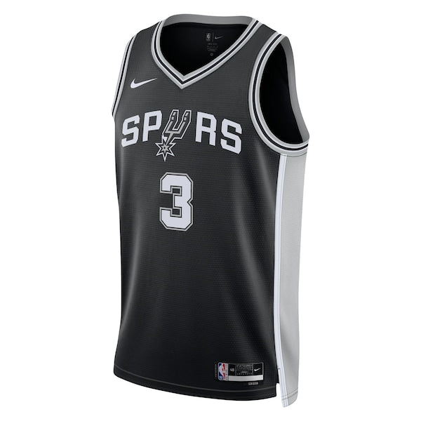 Keldon Johnson San Antonio Spurs Nike Unisex Swingman Jersey - Icon Edition - Black/White