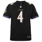 Zay Flowers Baltimore Ravens Nike Youth Alternate Player Game Jersey - Black