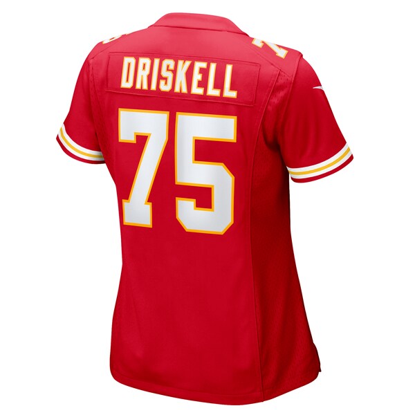 Ethan Driskell Kansas City Chiefs Nike Women's  Game Jersey -  Red