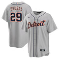 Tarik Skubal Detroit Tigers Nike Road Replica Jersey - Gray
