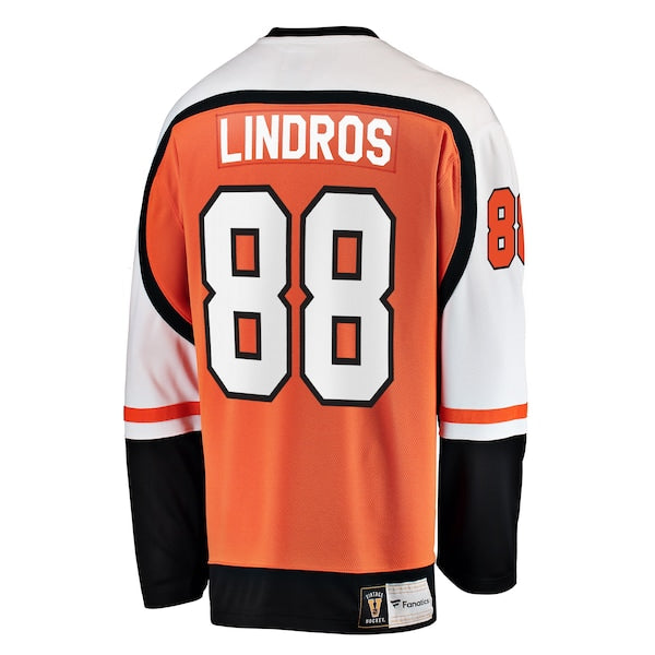Eric Lindros Philadelphia Flyers  Premier Breakaway Retired Player Jersey - Orange