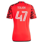 John Tolkin New York Red Bulls adidas 2024 Legacy Replica Player Jersey – Red