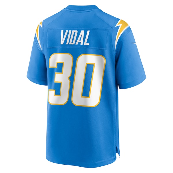Kimani Vidal Los Angeles Chargers Nike Team Game Jersey -  Powder Blue