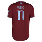Diego Rubio Colorado Rapids adidas 2024 Club Authentic Player Jersey - Garnet