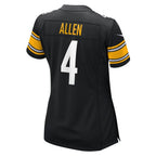 Kyle Allen Pittsburgh Steelers Nike Women's  Game Jersey -  Black