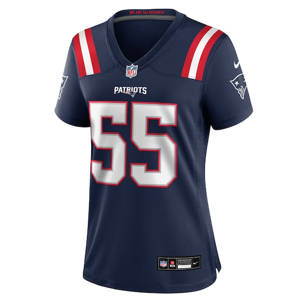 Marcus Bryant New England Patriots Nike Women's Team Game Jersey -  Navy