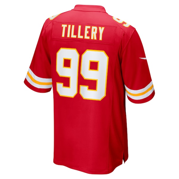 Jerry Tillery Kansas City Chiefs Nike Team Game Jersey -  Red