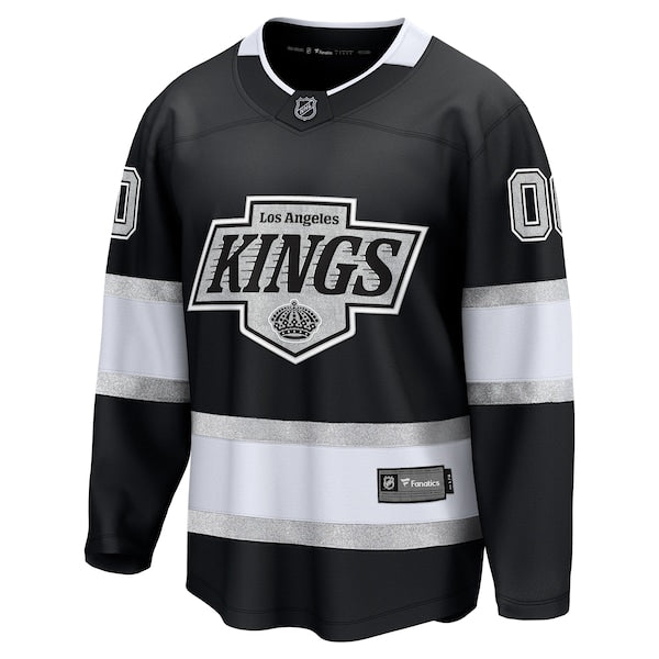 Los Angeles Kings  Home Breakaway Custom Jersey - Black