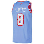 Zach LaVine Chicago Bulls Nike Swingman Player Jersey - City Edition - Blue