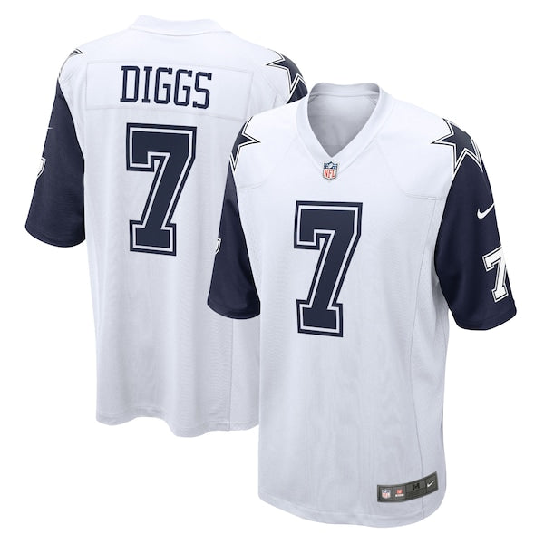Trevon Diggs Dallas Cowboys Nike Alternate Game Jersey - White/Navy