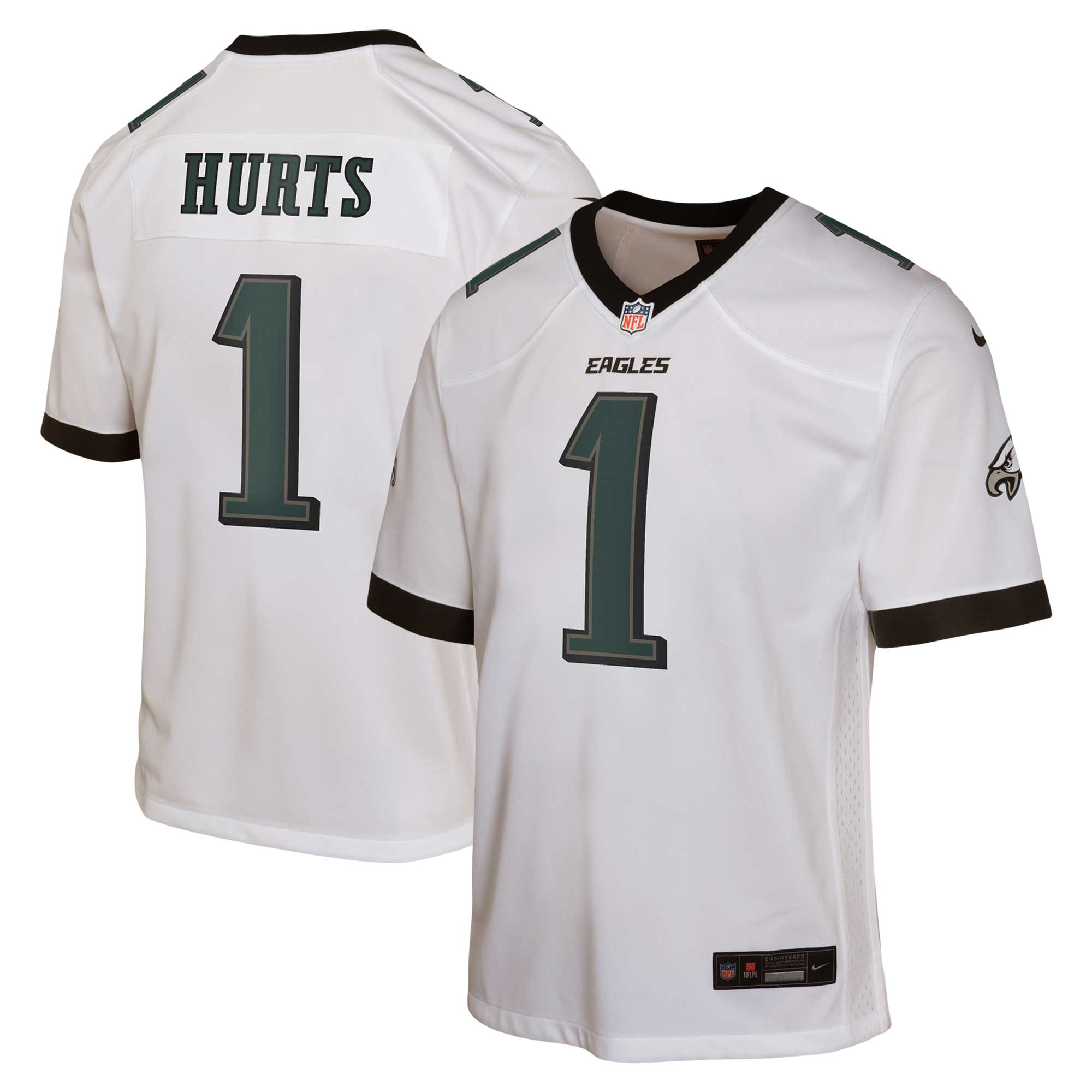 Jalen Hurts Philadelphia Eagles Nike Youth Game Jersey - Midnight Green