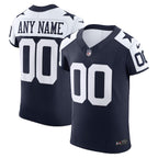 Dallas Cowboys Nike Vapor F.U.S.E. Elite Custom Jersey - Navy