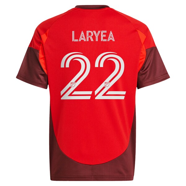 Richie Laryea Toronto FC adidas Youth 2025 Club Kit Replica Player Jersey - Red