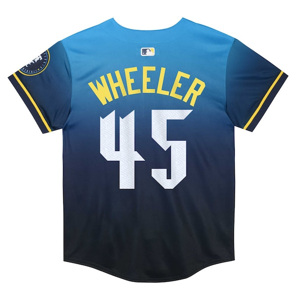 Zack Wheeler Philadelphia Phillies Nike Preschool 2024 City Connect Limited Player Jersey - Blue