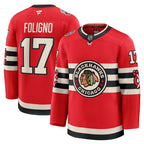 Nick Foligno Chicago Blackhawks  2025 NHL Winter Classic Premium Player Jersey - Red