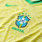 Brazil National Team Nike 2024 Home Match Authentic Jersey – Yellow
