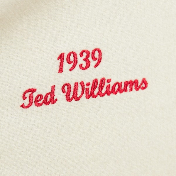Ted Williams Boston Red Sox Cooperstown Collection 1939 Authentic Jersey - Cream