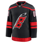 Carolina Hurricanes  Home Premium Custom Jersey - Black/Red/White