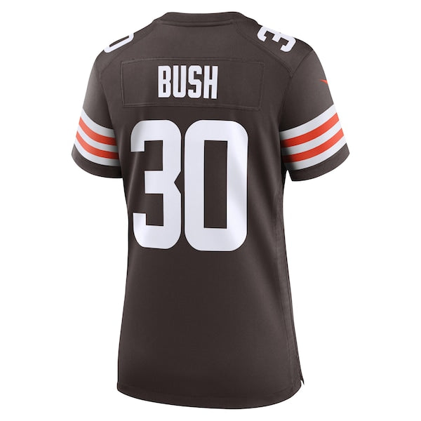 Devin Bush Cleveland Browns Nike Women's  Game Jersey -  Brown