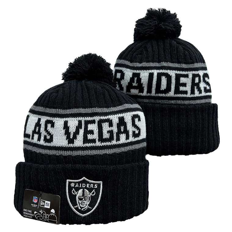 LAS VEGAS RAIDERS KNIT HAT