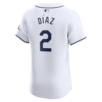Yandy Diaz Tampa Bay Rays Nike Home Elite Player Jersey - White