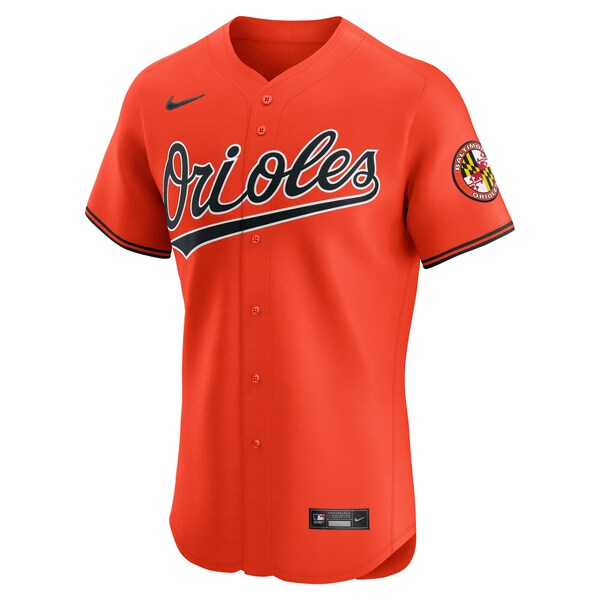 Baltimore Orioles Nike Alternate 2  Elite Jersey - Orange/White/Black