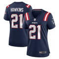 Jaylinn Hawkins New England Patriots Nike Women's  Game Jersey -  Navy