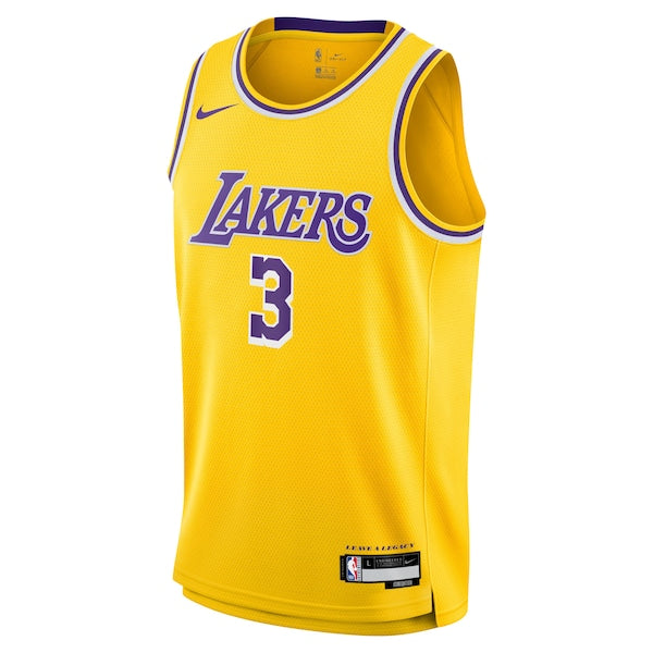 Anthony Davis Los Angeles Lakers Nike Youth Swingman Jersey - Icon Edition - Gold