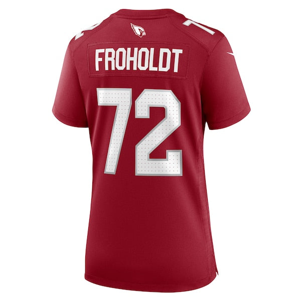 Hjalte Froholdt Arizona Cardinals Nike Women's  Game Jersey -  Cardinal