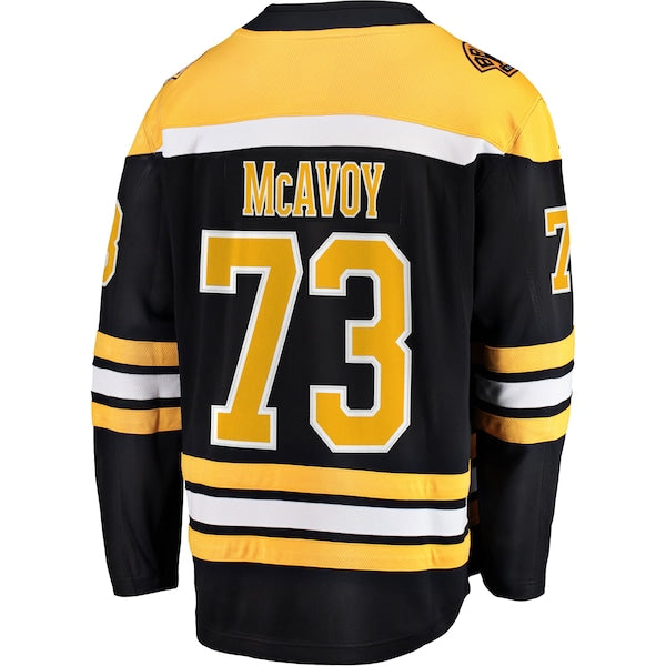 Charlie McAvoy Boston Bruins  Home Premier Breakaway Player Jersey - Black