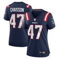 K'Lavon Chaisson New England Patriots Nike Women's Team Game Jersey -  Navy
