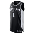Victor Wembanyama San Antonio Spurs Nike Authentic Jersey - Icon Edition - Black