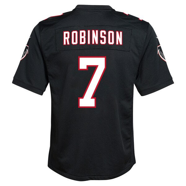 Bijan Robinson Atlanta Falcons Nike Youth Alternate Player Game Jersey - Black