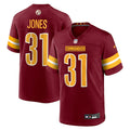 Jonathan Jones Washington Commanders Nike Team Game Jersey -  Burgundy