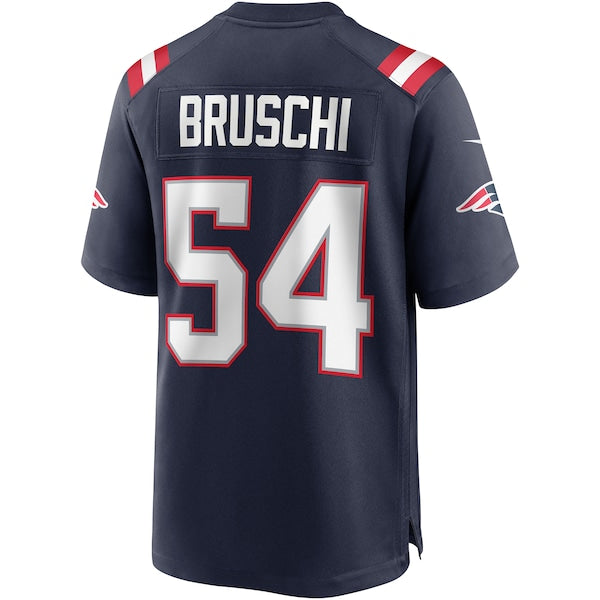 Tedy Bruschi New England Patriots Nike Game Retired Player Jersey - Navy/Red