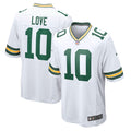Jordan Love Green Bay Packers Nike  Game Jersey - White/Green