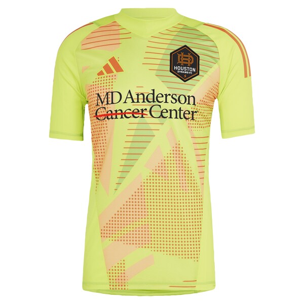 Houston Dynamo FC adidas 2024 Goalkeeper Jersey - Yellow